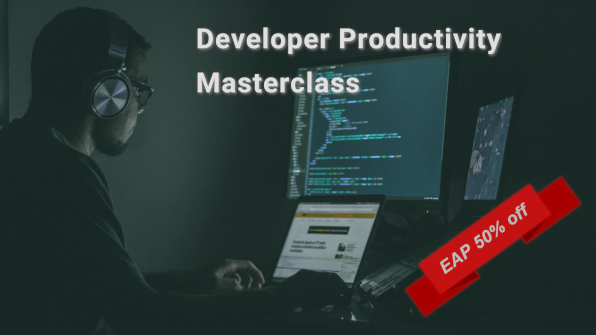 Developer Productivity Masterclass 50% off